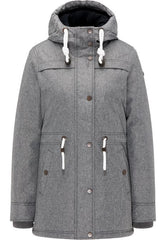 Musterware/Einzelstück... DREIMASTER DAMEN WINTERJACKE GR.S FARBE GRAU MELANGE