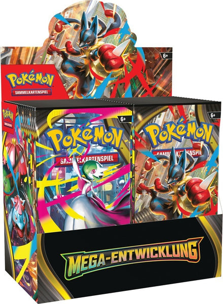 Pokémon Mega Entwicklung Booster Display 36x Booster Deutsch