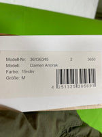 B-WARE DREIMASTER DAMEN ANORAK Gr. M Farbe Oliv