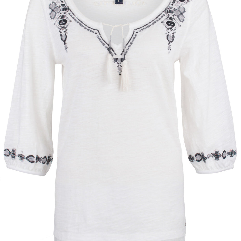 B-WARE DREIMASTER DAMEN TUNIKA Gr. XS Farbe Wollweiss