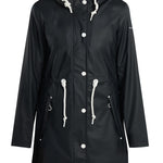 B-WARE DreiMaster Maritim Damen Regenmantel Gr. S Farbe Dunkelmarine