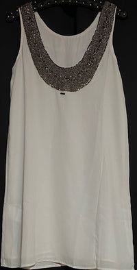 DREIMASTER VINTAGE DAMEN KLEID Gr.S Farbe: Wollweiss