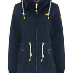 Musterware/Einzelstück SCHMUDDELWEDDA LANGE DAMEN SWEATJACKE GR.S FARBE MARINE