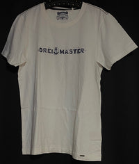 B-WARE DREIMASTER HERREN T-SHIRT Gr. M Farbe Wollweiss