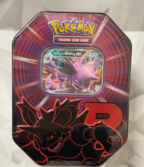 Pokemon Team Rockets Nidoking ex Tin Box