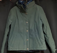 B-WARE DREIMASTER KLASSIK DAMEN JACKE Gr.S Farbe SMARAGD 3-1