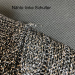 B-WARE FAINA DAMEN STRICKJACKE Gr. L/XL Farbe Silber