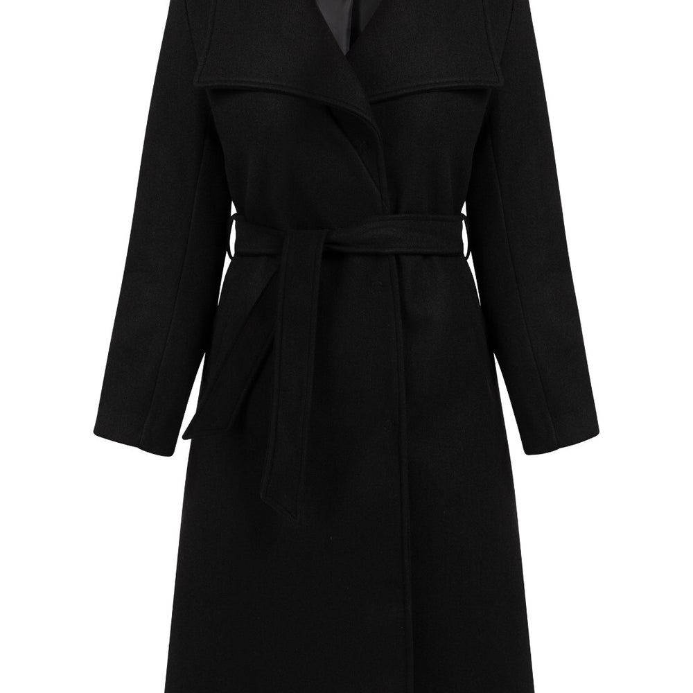 B-WARE FAINA DAMEN MANTEL Gr. XL Farbe Schwarz