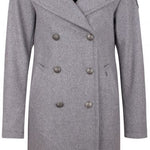 Musterware/Einzelstück … DREIMASTER DAMEN MANTEL GR.S FARBE GRAU MELANGE