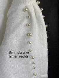 B-WARE FAINA DAMEN STRICKJACKE GR.M/L FARBE WEISS