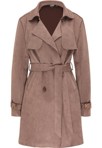 B-WARE DREIMASTER VINTAGE DAMEN MANTEL Gr.XL Farbe Taupe