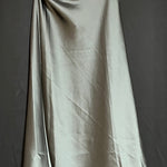 B-WARE DreiMaster Klassik Damen A-Linienrock Gr. XS Farbe Grau Oliv