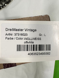 B-WARE DREIMASTER VINTAGE DAMEN KLEID Gr. L Farbe Wollweiss