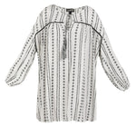 B-WARE DREIMASTER VINTAGE DAMEN BLUSE Gr.S Farbe Weiss