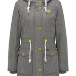 Musterware/Einzelstück …SCHMUDDELWEDDA DAMEN WINTERPARKA GR.S FARBE GRAU MELANGE