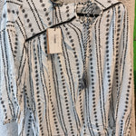 B-WARE DREIMASTER VINTAGE DAMEN BLUSE Gr.S Farbe Weiss