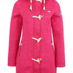 Musterware/Einzelstück …SCHMUDDELWEDDA DAMEN Strickfleece-Dufflecoat GR. S Pink