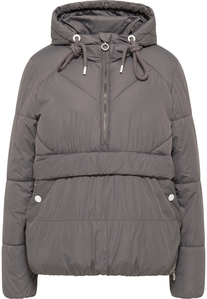 B-WARE DREIMASTER MARITIM DAMEN SCHLUPFJACKE Gr.M Farbe DUNKELGRAU