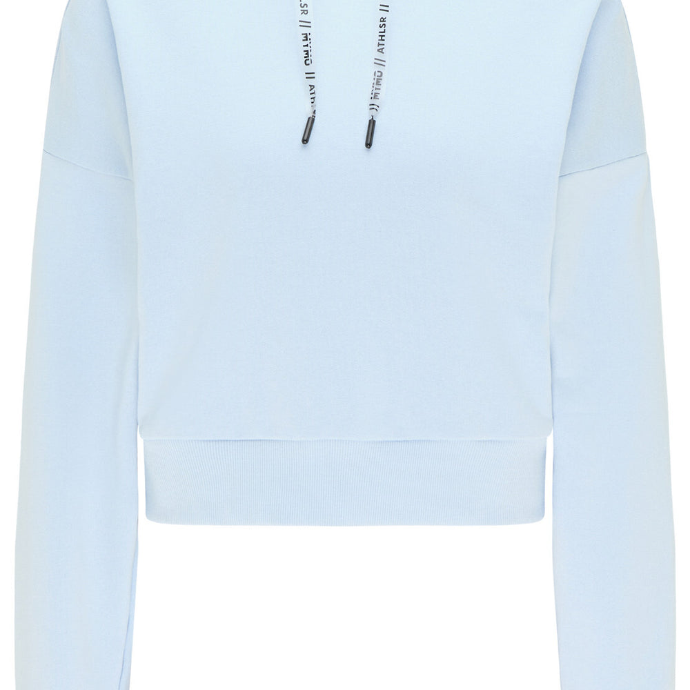 B-WARE MYMO ATHLSR DAMEN HOODIE Gr. L Farbe Hellblau