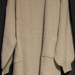 B-WARE DREIMASTER VINTAGE DAMEN STRICKJACKE Gr XS/S Farbe Beige