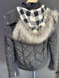 B-WARE DREIMASTER MÄDELS BLOUSON GR.S FARBE SCHWARZ