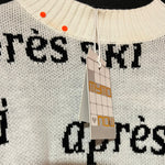 B-WARE MYMO NOW DAMEN SWEATSHIRT Gr. XS/S Farbe WOLLWEISS SCHWARZ