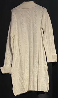 B-WARE MYMO DAMEN STRICKKLEID Gr. XL/XXL Farbe Wollweiss