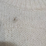 B-WARE MYMO DAMEN PULLOVER Gr.M/L Farbe Wollweiss