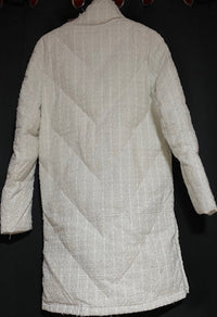 B-WARE DREIMASTER VINTAGE DAMEN MANTEL Gr. S Farbe Weiss