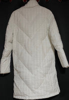 B-WARE DREIMASTER VINTAGE DAMEN MANTEL Gr. S Farbe Weiss