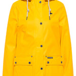 B-WARE SCHMUDDELWEDDA DAMEN REGENJACKE Gr. M Farbe Sonnengelb