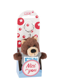 NICI Schlüsselanhänger Bär Finn 10cm Bb SA m. T-shirt