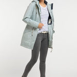 B-WARE SCHMUDDELWEDDA DAMEN PARKA GR.S FARBE EISMINT