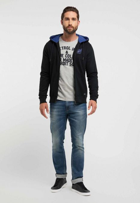 B-WARE PETROL INDUSTRIES HERREN SWEATSHIRT GR.XL FARBE BLACK