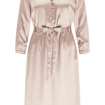 B-WARE DREIMASTER KLASSIK DAMEN SOMMERKLEID Gr. XL Farbe Beige