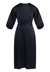 B-WARE DREIMASTER KLASSIK DAMEN KLEID Gr.L Farbe Marine