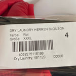 B-WARE DRY LAUNDRY HERREN BLOUSON Gr. XXXL Farbe Rot