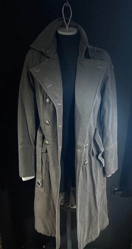 B-WARE DREIMASTER DAMEN MANTEL GR.S FARBE OLIV