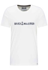 B-WARE DREIMASTER HERREN T-SHIRT Gr. M Farbe Wollweiss