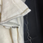 B-WARE FAINA DAMEN STRICKJACKE Gr. M/L Farbe Wollweiss