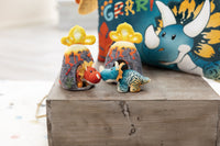 Kuscheltier Dino Cerastupsy mit Loop ROT NICI GREEN Art.-Nr.: 49463
