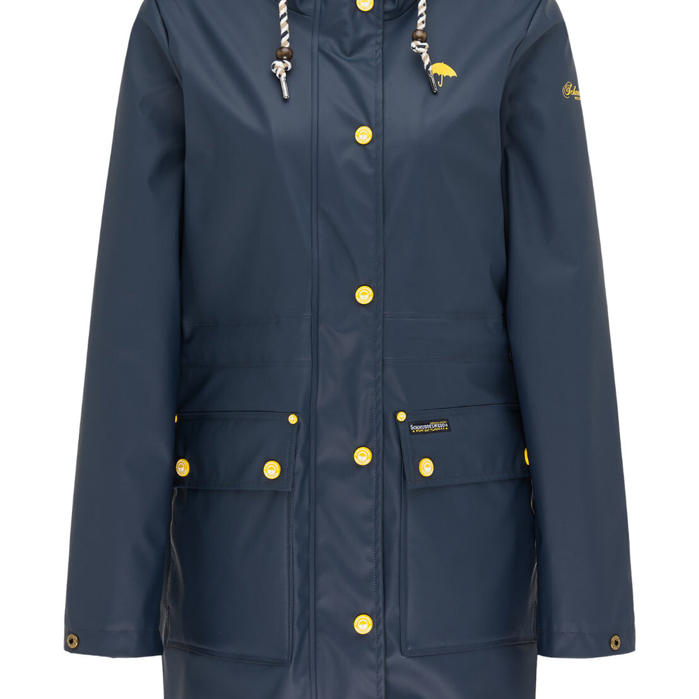 B-WARE SCHMUDDELWEDDA DAMEN PARKA Gr.XS Farbe Marine