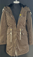 Musterware/Einzelstück …SCHMUDDELWEDDA DAMEN PARKA GR.S FARBE ROST