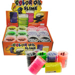 Öl Schleim in Tonne 5 Farben Slime im Ölfass Glibberschleim Slimey Halloween