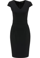 B-WARE FAINA DAMEN KLEID Gr.XS Farbe Schwarz