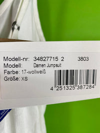 B-WARE DREIMASTER DAMEN JUMPSUIT Gr. XS Farbe Wollweiss