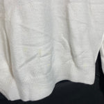 B-WARE FAINA DAMEN STRICKPULLOVER GR.M/L FARBE WEISS