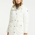 B-WARE DREIMASTER KLASSIK DAMEN PARKA GR.S FARBE WOLLWEISS