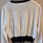 B-WARE FAINA DAMEN STRICKJACKE Gr.M/L Farbe WEISS