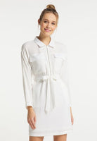 B-WARE DREIMASTER VINTAGE DAMEN KLEID GR.L FARBE WEISS